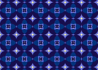 Motif géométrique vectoriel et coloré