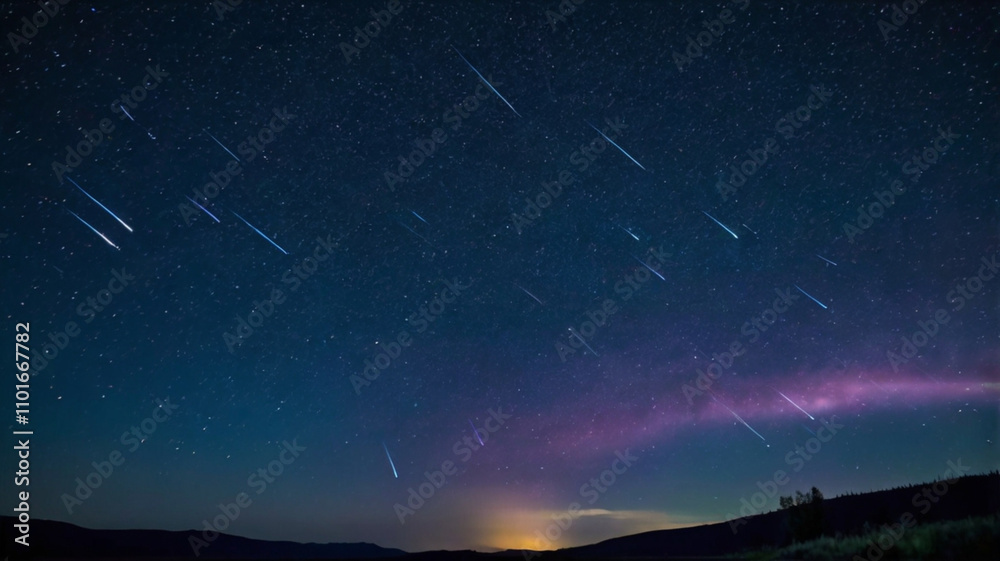 Wall mural ai generated beautiful and stunning image of universe, showing attraction of universal objects