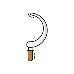 Sickle vector icon