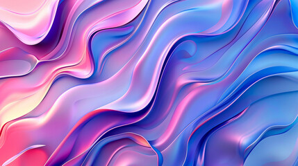 Fototapeta premium Abstract background with a blue and pink pattern, set against a purple backdrop.