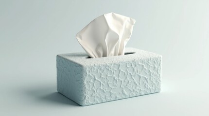 3D Tissue Box with Popping Tissue