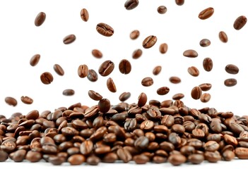 Obraz premium Delicious coffee beans arrangement