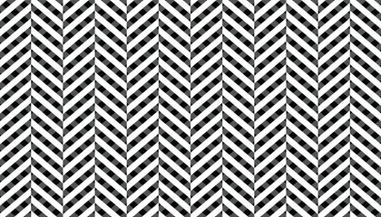 Jagged stripes. seamless surface pattern design. weaving strokes wallpaper. zigzag stripes. white strips with black shadow. vector illustration