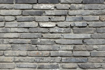 Retro grey brick walls