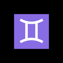 Gemini Zodiac Symbol
