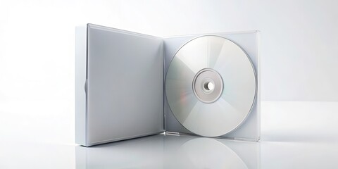 Blank DVD Case Mockup - Studio Portrait Photography