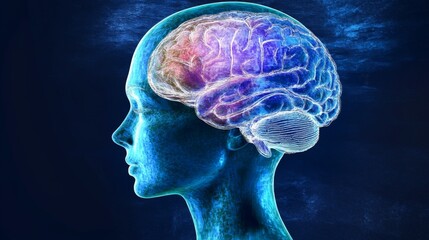 Brain scan displaying patterns indicative of dementia, illustrating the impact of cognitive decline on neural pathways and the importance of early detection and intervention in neurological health.