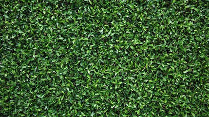 Lush green foliage covering a wall in a tranquil outdoor space