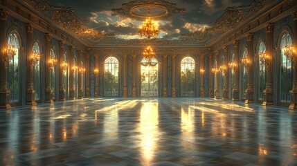 Grand Palace Ballroom: Sunlit Elegance 