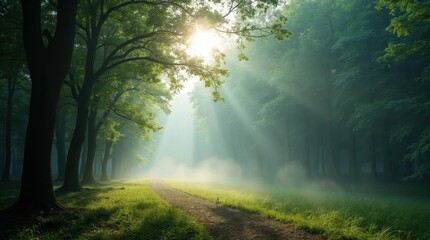 Obraz premium Minimalist Blue Wave Background