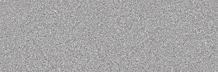 Fototapeta premium Grain noise background of white black dust pattern, abstract vector. Grainy noise background with grunge halftone effect of sand on paper