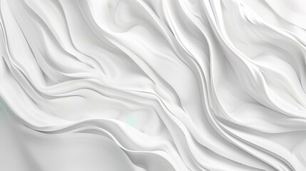 Fototapeta premium White wrinkled paper shading texture background