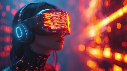Cyberpunk Metaverse Immersive Experience 