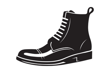 Shoes Silhouettes Illustration EPS and Vector Format Free Download