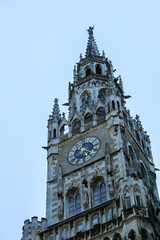 Fototapeta premium New Town Hall in Marienplatz, Munich, Germany
