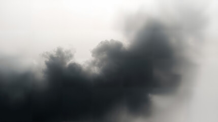 Ethereal Black Fog Swirl