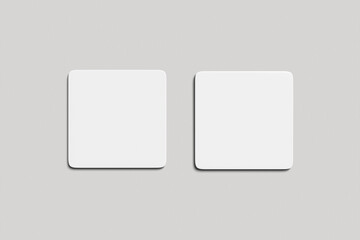 Square Coaster Mockup