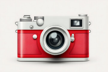 Elegant vintage camera capturing timeless memories with style