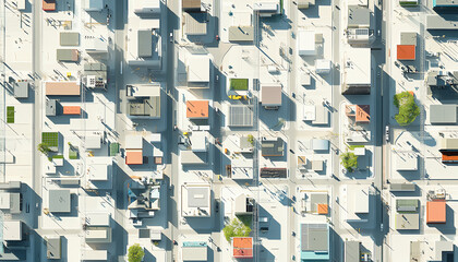 Fototapeta premium Urban energy storage solutions peak power innovations in modern architecture aerial view of cityscape sustainable concepts