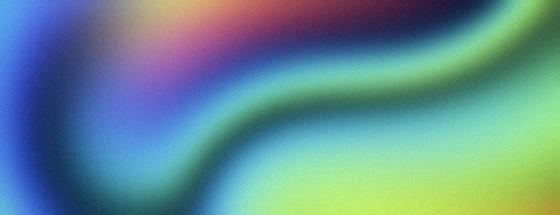 Grainy background, pink purple blue green orange abstract color gradient shape, glowing wallpaper design, noise texture banner header poster cover backdrop design