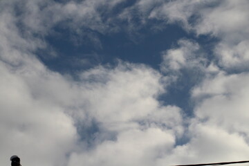 Summer blue sky cloud gradient light white background. Beauty clear cloudy in sunshine calm bright winter air bacground. Gloomy vivid cyan landscape in environment day horizon skyline view spring wind