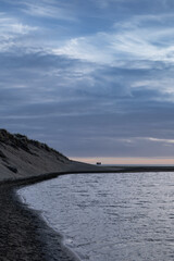 A walk to the wonderful Te Henga Beach at sunset, Auckland, New Zealand