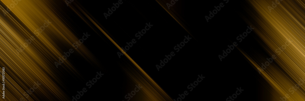 Poster abstract black and gold are light with white the gradient is the surface with templates metal textur