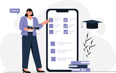 E-learning Concept Illustration