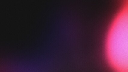 Pink and purple light leak with grain and blur on a dark background. This high-quality overlay provides a vibrant, striking effect, suitable for enhancing photographs, video projects, or digital art