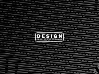 Abstract futuristic dark black background with modern design. Realistic 3d wallpaper with luxurious flowing lines. Elegant background for posters, websites, brochures, cards, banners, apps, etc.
