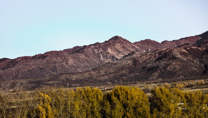 landscape in the morning