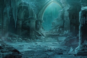 Frozen Ruins of a Forgotten City