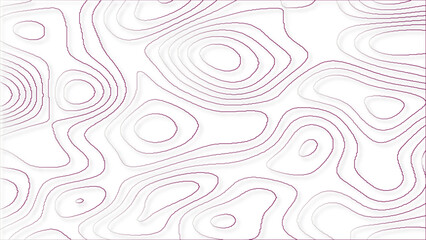 Modern design background with topographic wavy pattern design. Topographic map and landscape terrain texture grid. Wavy banner and color geometric