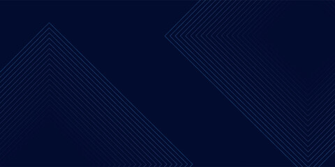 Dark blue background. Modern line stripes curve abstract presentation background. Luxury paper cut background