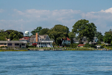 sailing in greenport long island new york Shelter Island coast landscape