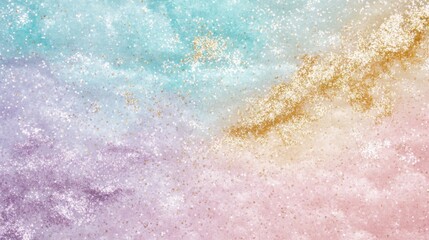 Obraz premium Pastel Pink, Purple, Teal Glitter Background Texture Design