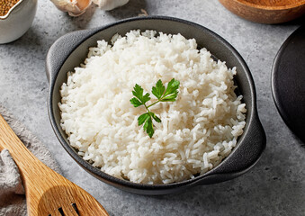 bowl of boiled rice