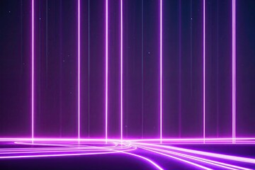 Luminous Lavender Glow Trails Overlay Transparent Background