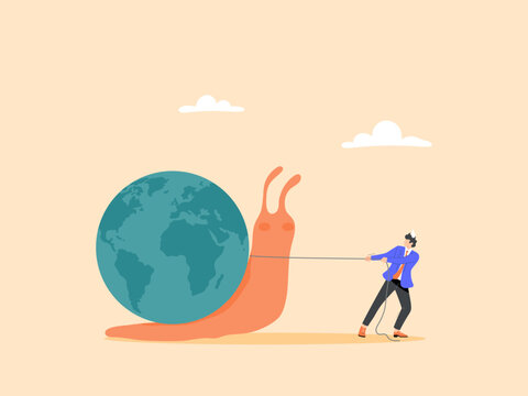 Economic problems slow down global GDP growth