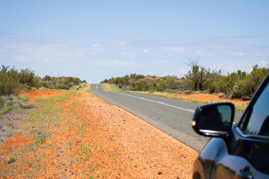 car driving on the road