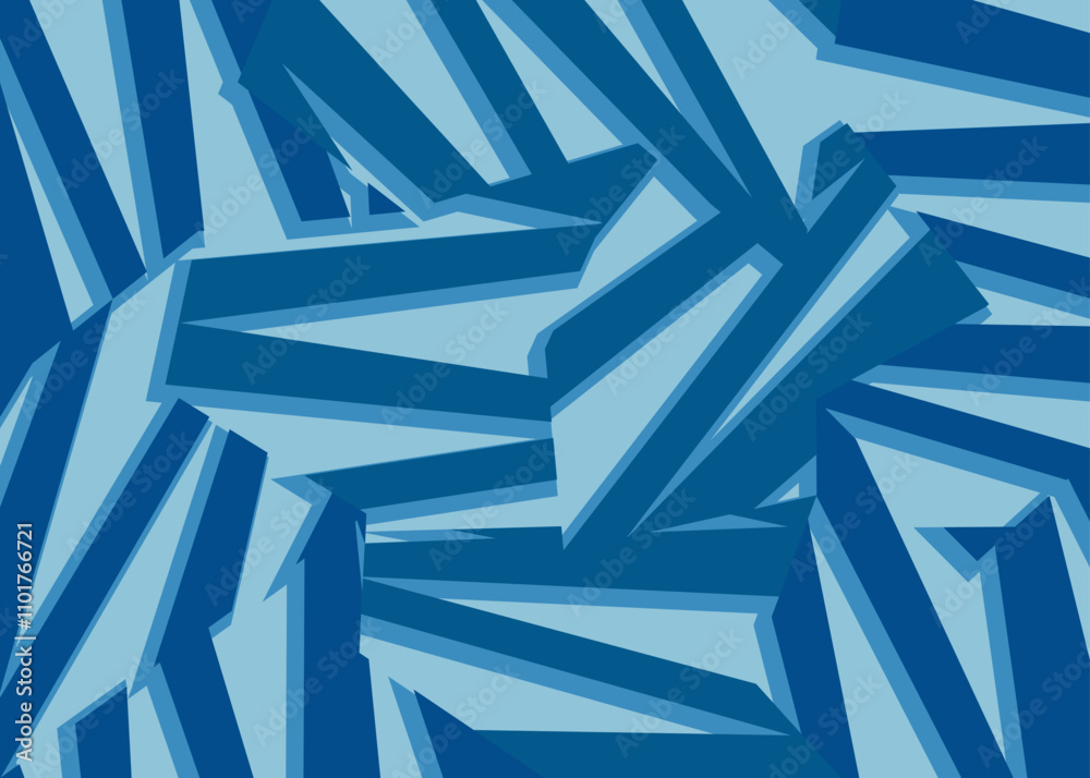 Aufkleber abstract background with irregular stripe and zigzag line pattern. abstract raw and irregular stripe