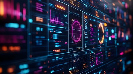 Obraz premium Cloud Based EHR Systems for Telemedicine on Digital Screens with Bokeh Background for Data Management