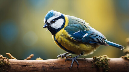 Obraz premium a bird on a branch