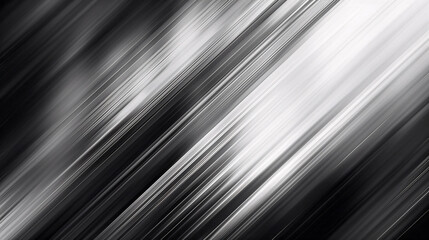 Fototapeta premium Elegant gray background with motion blur and diagonal design elements.