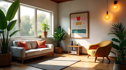 Fototapeta premium Modern Psychologist Consultation Room