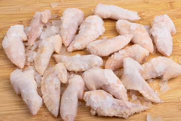 Frozen chicken wing ingredients
