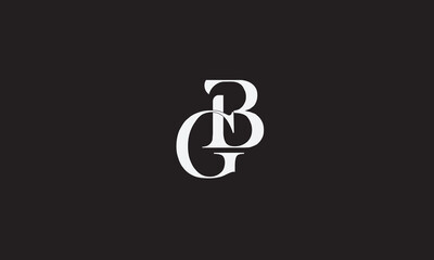 GB, BG, B, G Abstract Letters Logo Monogram	