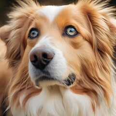 Fototapeta premium digital portrait of a pet based on a provided photo
