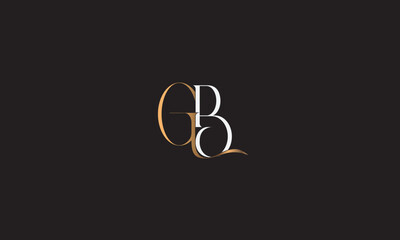 GB, BG, B, G Abstract Letters Logo Monogram	