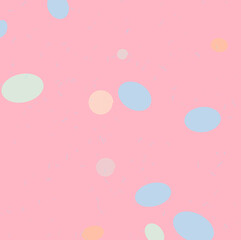 Abstract Pastel Geometric Background